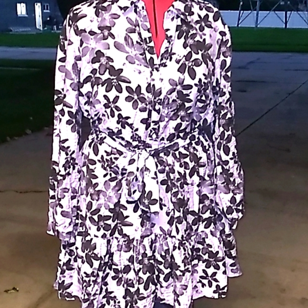 Simply Vera Vera Wang lilac & black large